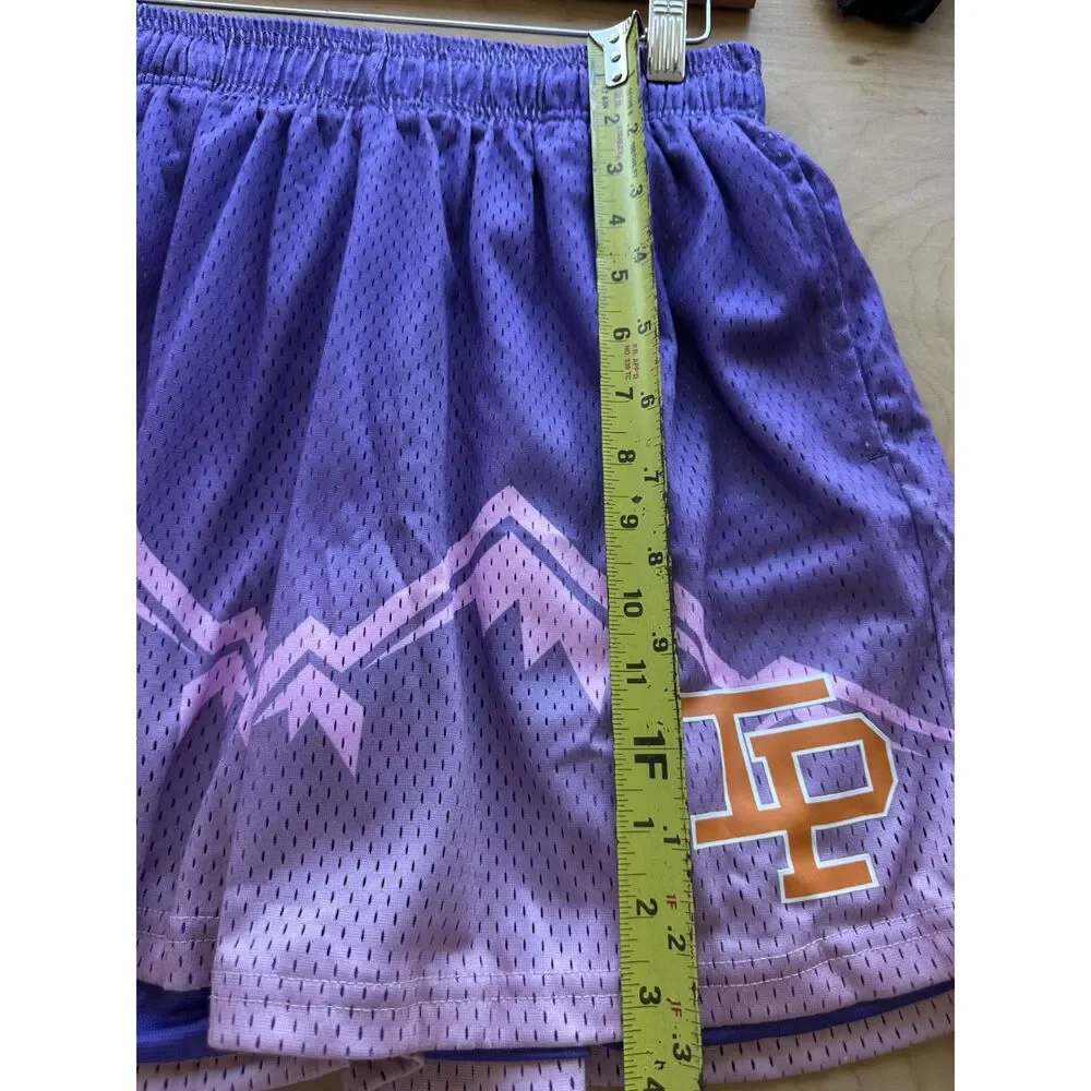 Inaka Power Purple Mountain Mesh Shorts Men’s Medium Purple Lavender Limited IP